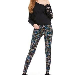 FREE PEOPLE MOVEMENT Liza‎ Illusion Quick Dry High Rise Work Out Leggings Medium